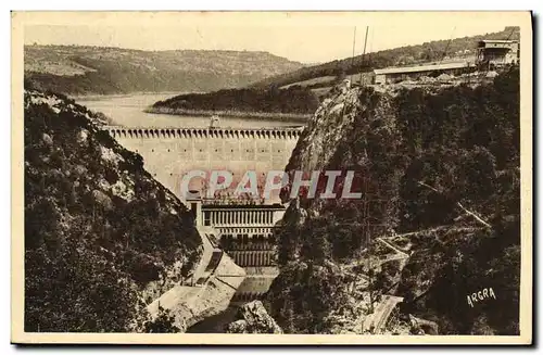 Cartes postales Vallee de la Truyere Le Barrage de Sarrans