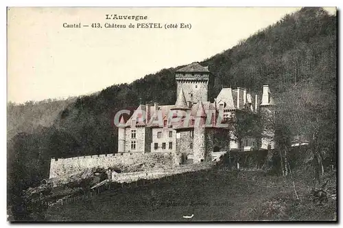 Ansichtskarte AK Cantal Chateau de Pestel