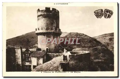 Ansichtskarte AK Chateau de Tournoel Le Donjon