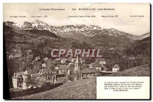Cartes postales Mandailles Vue Generale
