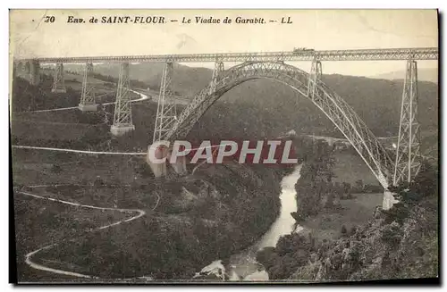 Ansichtskarte AK Env de Saint Flour Le Viaduc de Garabit