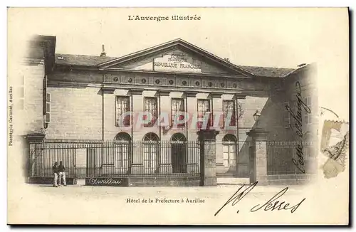 Cartes postales Saint Flour Hotel de la prefecture a Aurillac