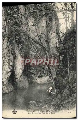 Cartes postales Cantal Vic sur Cere Les Gorges du Pas de la Cere