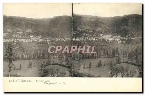 Ansichtskarte AK Cantal Vic sur Cere Vue sur Cere L Auvergne