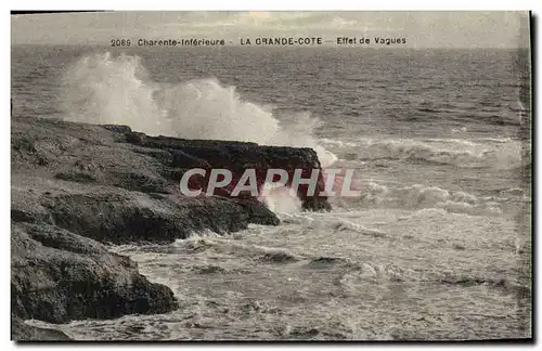 Cartes postales Effet de Vagues