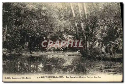 Cartes postales Saint Dizant du Gua Les Fontaines Bleues Parc de Beaulon enfants