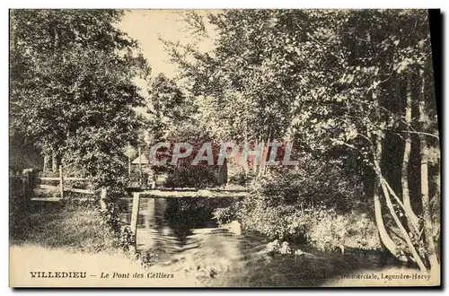 Cartes postales Villedieu Le Pont des Celliers