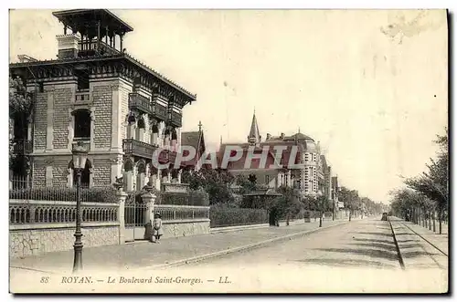 Cartes postales Royan Le Boulevard Saint Georges