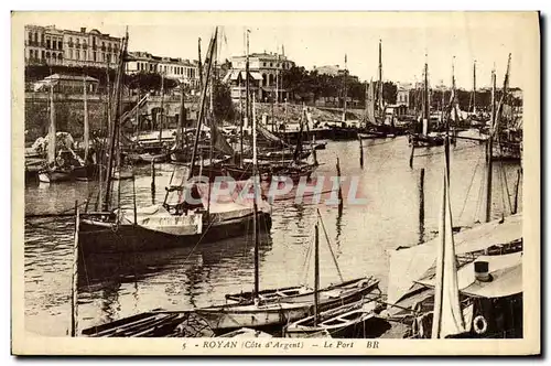 Cartes postales Royan Le Port Bateaux