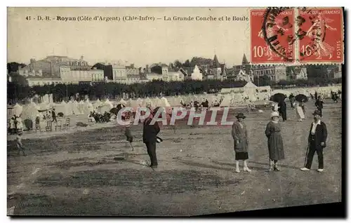 Cartes postales Royan La Grande Conche et le Boulevard