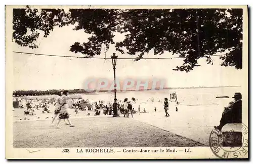 Cartes postales La Rochelle Contre Jour sur le Mail