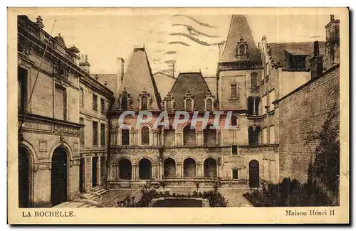 Cartes postales La Rochelle Maison Henri ll