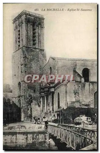 Cartes postales La Rochelle Eglise St Sauveur