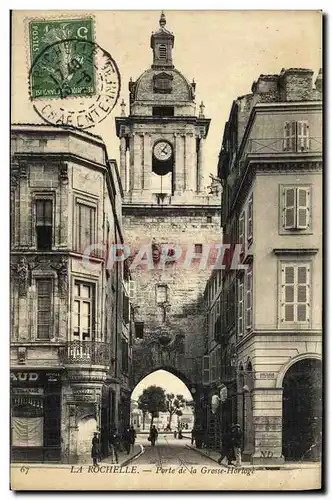 Cartes postales La Rochelle Porte de la Grosse Horloge