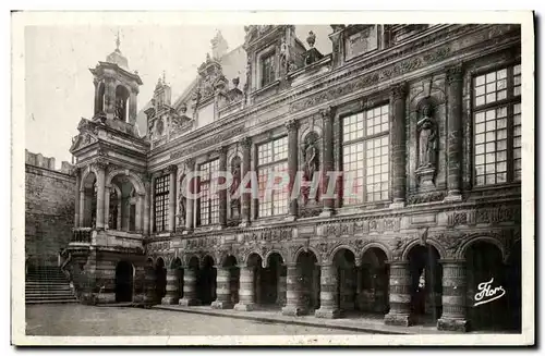 Cartes postales La Rochelle L Hotel de Ville La Cour D Honneur