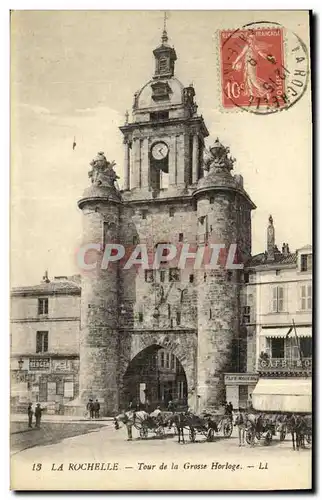 Cartes postales La Rochelle Tour de la Grosse Horloge