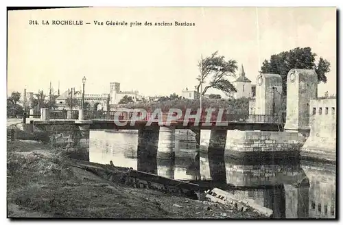 Cartes postales La Rochelle Vue Generale prise des anciens Bastions