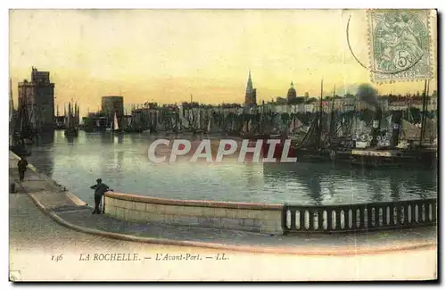 Ansichtskarte AK La Rochelle L Avant Port Bateau