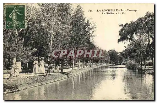 Cartes postales La Rochelle Parc Charruyer La riviere