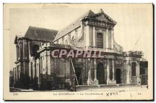 Cartes postales La Rochelle La Cathedrale