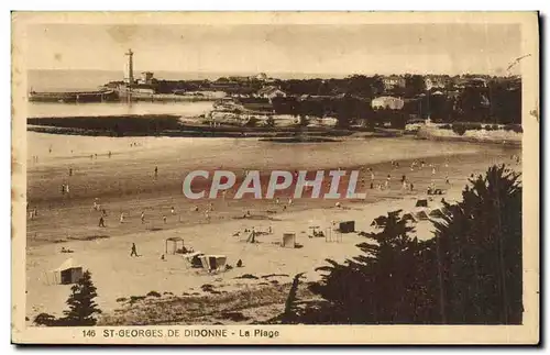 Ansichtskarte AK Charente Inferieure St Georges de Didonne La Plage