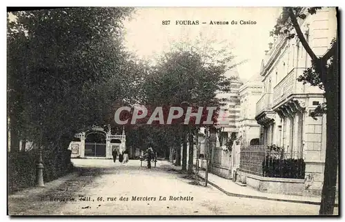 Cartes postales Fouras Avenne du Casino