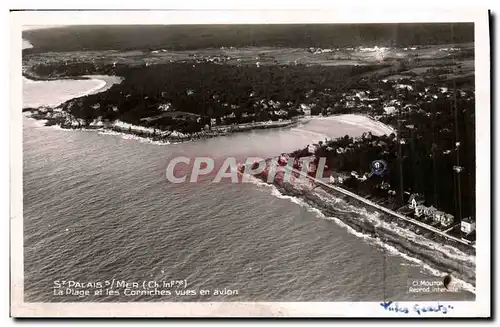 Cartes postales St Palais La Plage et les Corniches Vues en avion