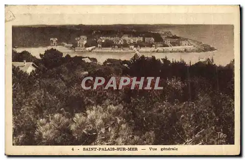 Ansichtskarte AK Royan Saint Palais sur Mer Vue Generale