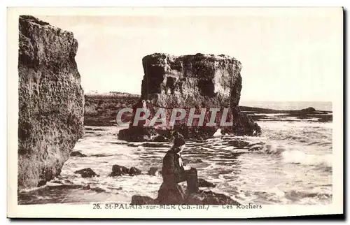 Cartes postales Saint Palais sur Mer Les Rochers