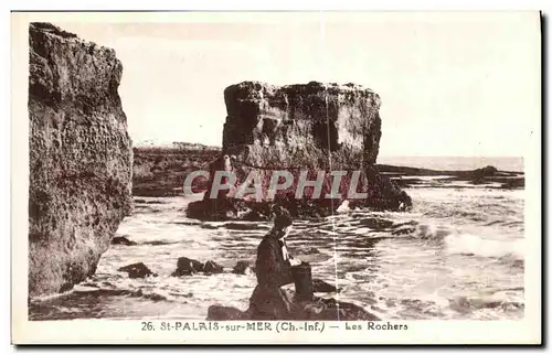 Cartes postales Saint Palais sur Mer Les Rochers