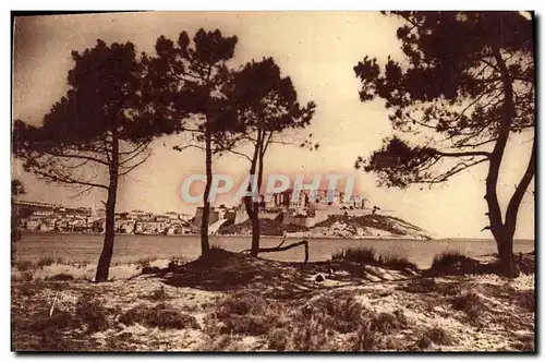 Cartes postales La Corse Ile de Beaute Calvi La Haute et Basse Ville Vues de la Plage