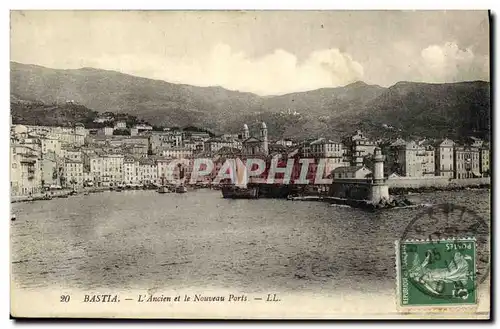 Cartes postales Bastia L Ancien et le Nouveau Ports