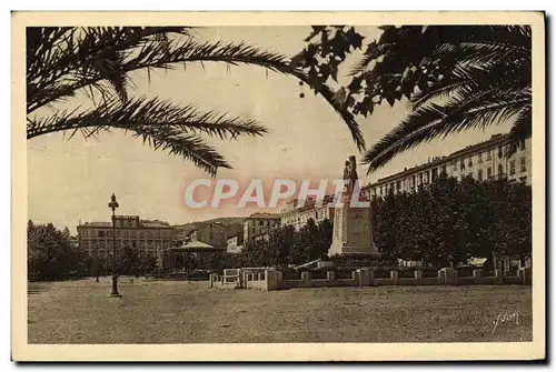 Cartes postales La Corse Ile de Beaute Bastia Place St Nicolas