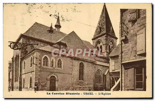 Ansichtskarte AK La Correze lllustree Ussel L Eglise