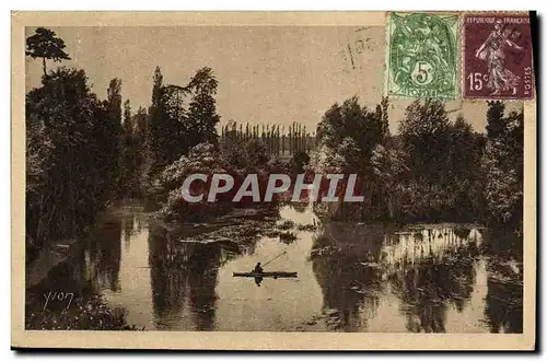 Ansichtskarte AK La Region du Limousin La Dordogne Un joli coin pour taquiner le goujon