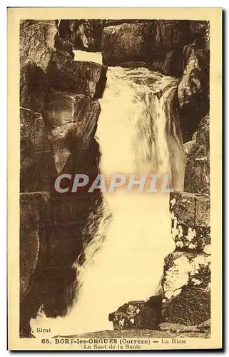 Cartes postales Bort les Orgues La Rhue Le saut de la Saule