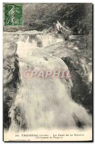 Cartes postales Treignac La Saut de la Virolle