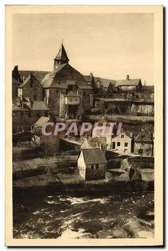 Ansichtskarte AK Treignac L Eglise sur la Vezere