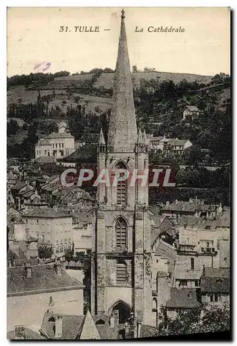 Cartes postales Tulle La Cathedrale