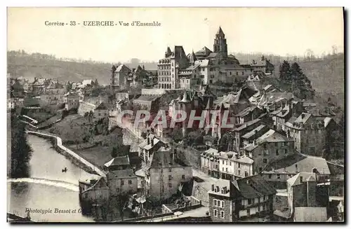 Cartes postales Correze Uzerche Vue d Ensemble