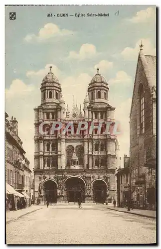 Cartes postales Dijon Eglise Saint Michel