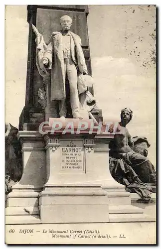 Cartes postales Dijon Le Monument Carnot