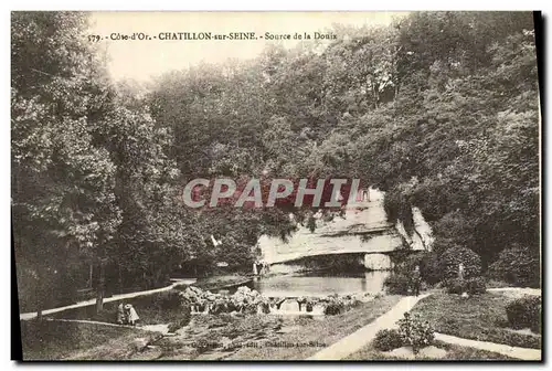 Cartes postales Cote d Or Chatillon sur Seine Source de la Douix