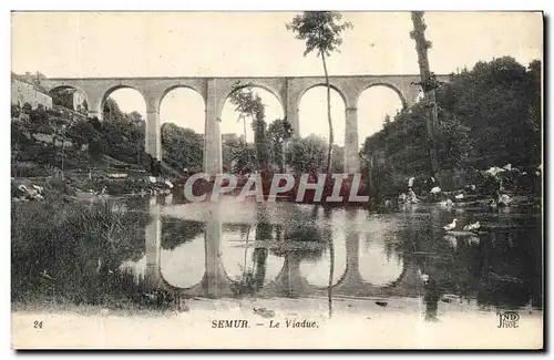 Cartes postales Semur Le Viaduc