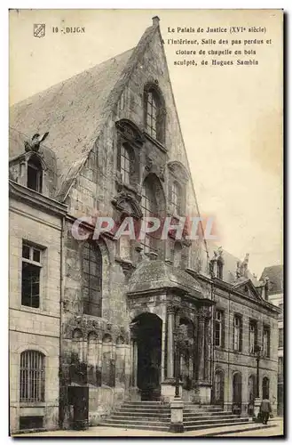 Cartes postales Dijon Le Palais de Justice XVl e siecle