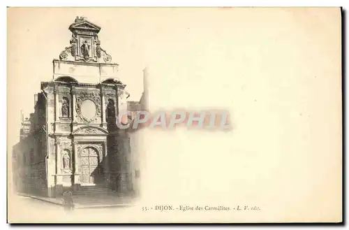 Cartes postales Dijon Eglise de Carmelites