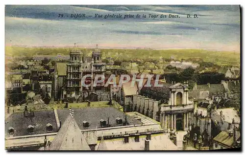 Cartes postales Dijon Vue generale prise de la Tour des Ducs