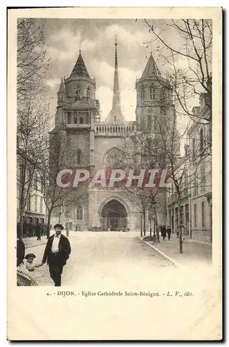 Cartes postales Dijon Eglise Cathedrale Saint Benigne