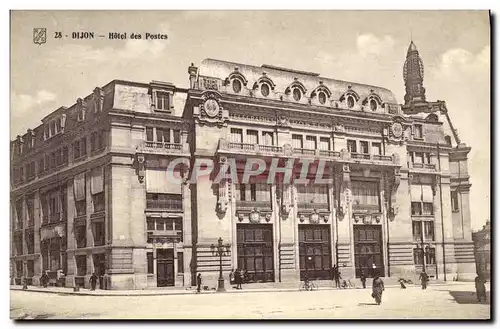 Cartes postales Dijon Hotel des Postes