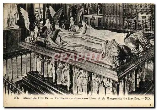 Ansichtskarte AK Dijon Tombeau de Jean Sans Peur et de Marguerite de Baviere